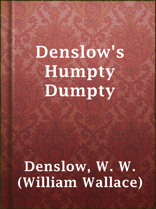 Imagen de portada para Denslow's Humpty Dumpty
